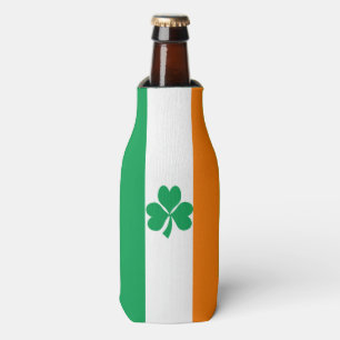 Enfriador De Botellas Bandera de Irlanda Shamrock