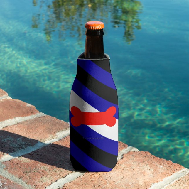 Enfriador De Botellas Bandera del Orgullo de la Ocupación de SlipperyJoe (Piscina in situ)