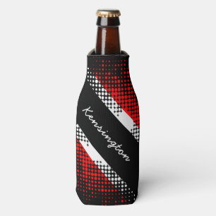 Enfriador De Botellas Bandera del patrón de puntos de Trinidad y Tobago 