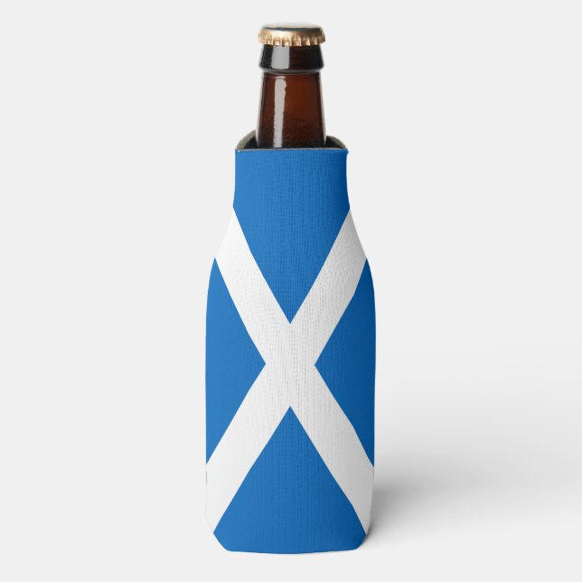 Enfriador De Botellas Bandera escocesa Saltire (Frente de la botella)