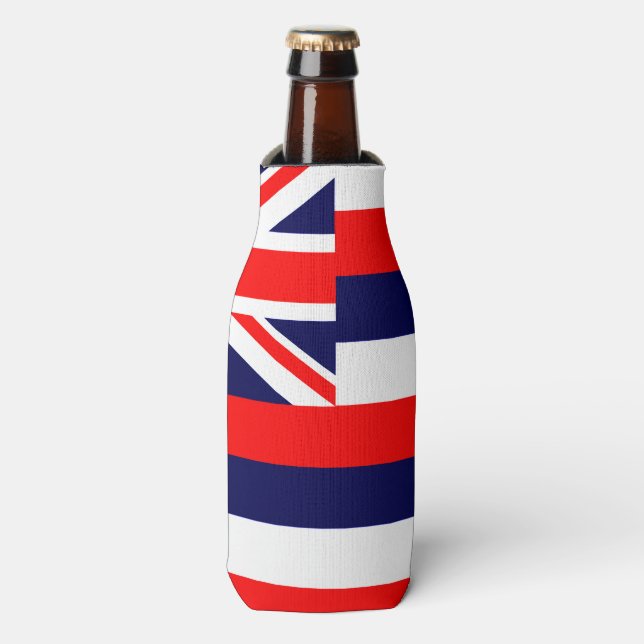 Enfriador De Botellas Bandera HAWAII (Frente de la botella)
