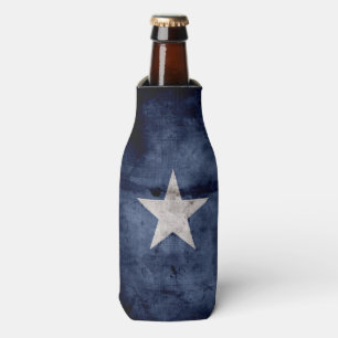Enfriador De Botellas Bandera resistida del estado de Tejas del vintage