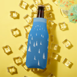 Enfriador De Botellas Barcos de vela en el mar azul profundo - Regatta