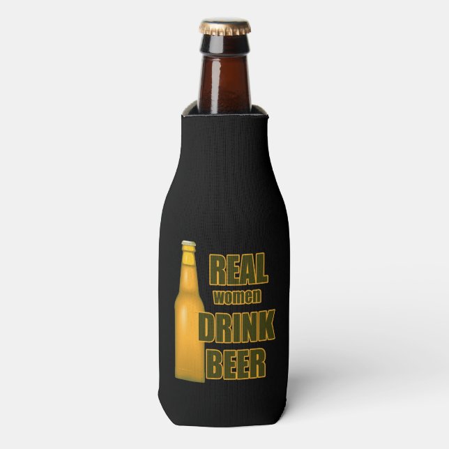 Enfriador De Botellas Beer Funny Real Women Bottle Cooler (Frente de la botella)