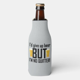 Enfriador De Botellas Beer No Quitter Funny Bottle Cooler