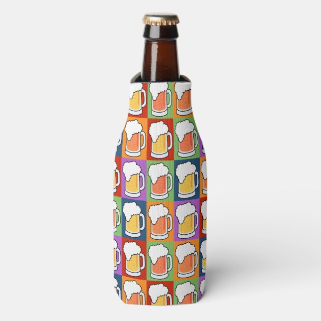 Enfriador De Botellas BeER Pop Art refrescos de bebidas (Frente de la botella)