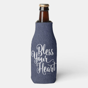 Enfriador De Botellas Bendice a tu frasco de corazón