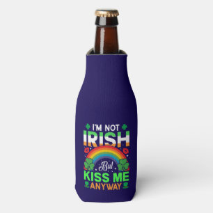 Enfriador De Botellas besarme de todas formas diseño de humor irlandés-6