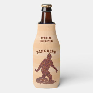 Enfriador De Botellas Bigfoot Squatch que camina Bigfooter oficial