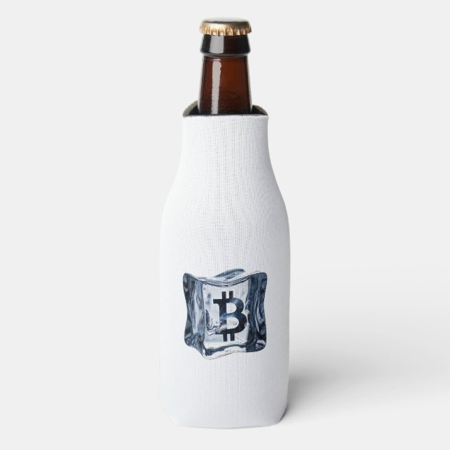 Enfriador De Botellas Bitcoin Cold Storage (Style: 1) (Frente de la botella)