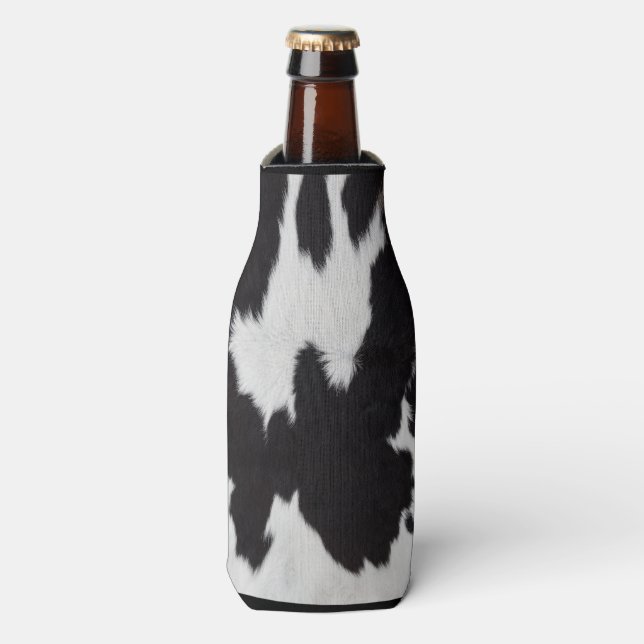 Enfriador De Botellas blanco negro (Frente de la botella)