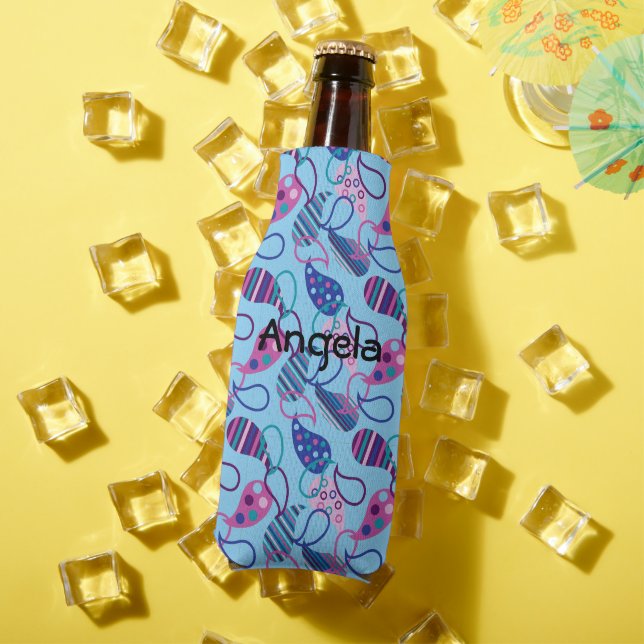 Enfriador De Botellas Blue Paisley (Verano in situ)