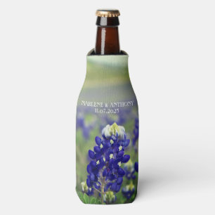 Enfriador De Botellas Bluebonnets Flores Azules Bodas Florales de Texas