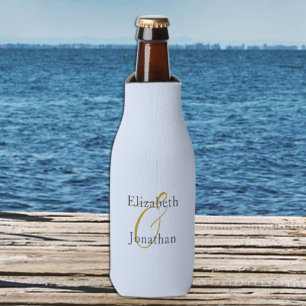 Enfriador De Botellas Boda azul opulento