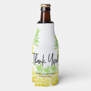 Enfriador De Botellas Boda Tropical de Destino de Piña Personalizada