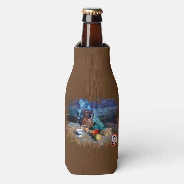 Enfriador De Botellas Bodegón a espátula/Natureza morta/Still life (Frente de la botella)