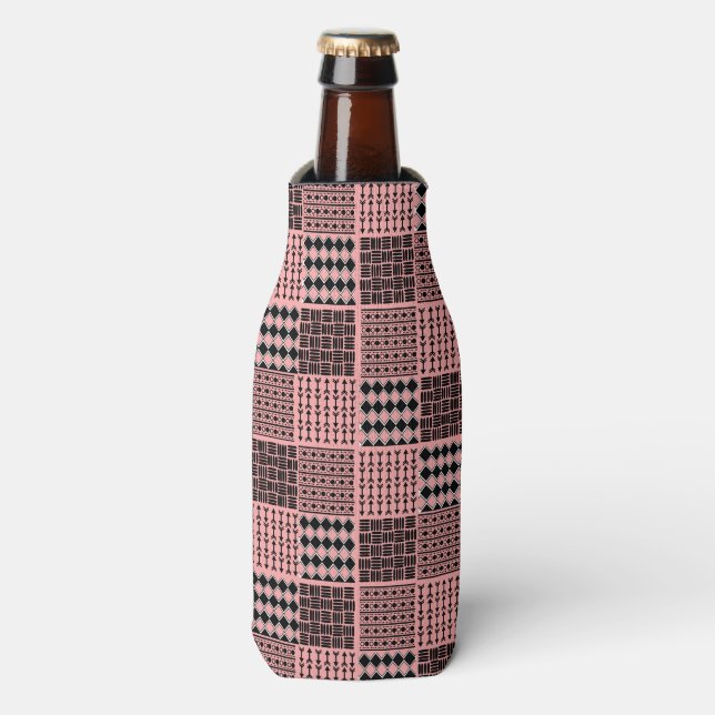Enfriador De Botellas Boho Quilt (Frente de la botella)