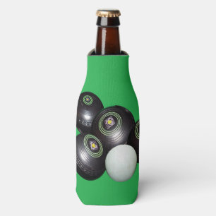 Enfriador De Botellas Bolas De Césped Negro En Verde,