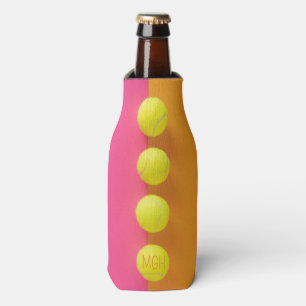 Enfriador De Botellas Bolas de tenis de monograma personalizado