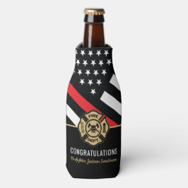 Enfriador De Botellas Bombero del Departamento de Bomberos Jubilación