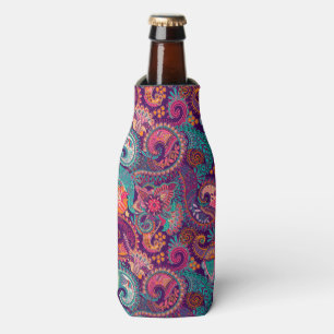 Enfriador De Botellas Botella Coozy del modelo de Paisley