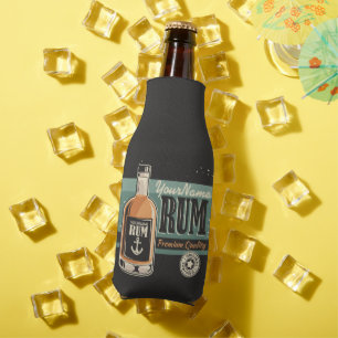 Enfriador De Botellas Botella de ron personalizada para marineros Señal