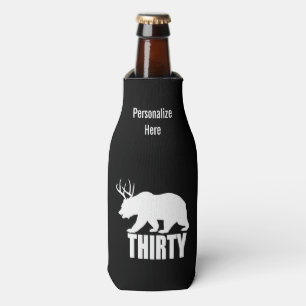 Enfriador De Botellas Botella Koozie de la cerveza treinta