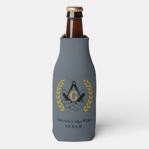 Enfriador De Botellas Botella masónica acogedora