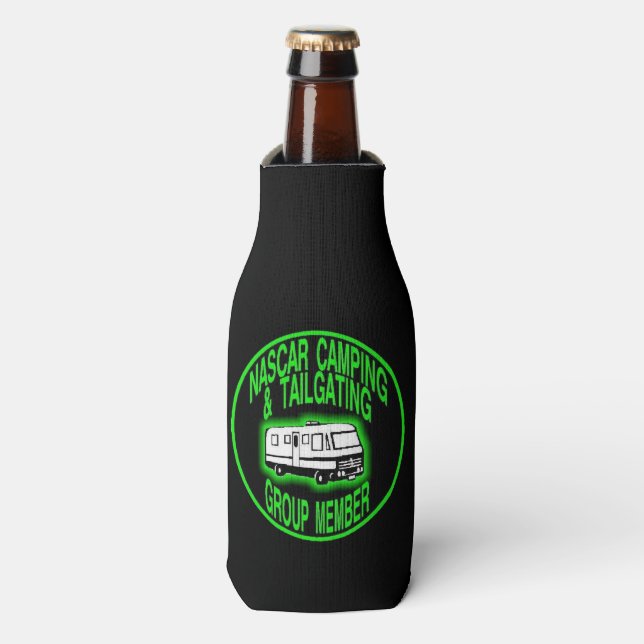 Enfriador De Botellas Botella Nascar Camping And Tailling (Frente de la botella)