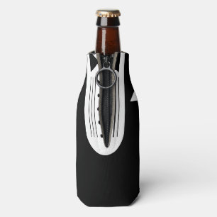 Enfriador De Botellas BRIDE CO Boda blanco y negro: Favor de la fiesta n