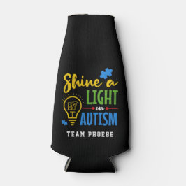 Enfriador De Botellas Brilla personalizada una luz sobre el equipo de co