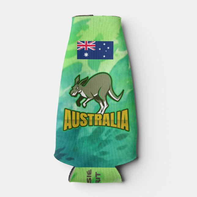 Enfriador De Botellas Brisbane Australia, 2032, Kangaroo, Aussie Spirit (Anverso)
