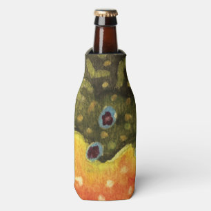 Enfriador De Botellas Brook Trout Fly Fishing Ichthyological Angler's