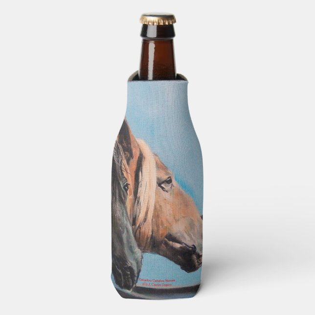 Enfriador De Botellas Caballos/Cabalos/Horses (Frente de la botella)