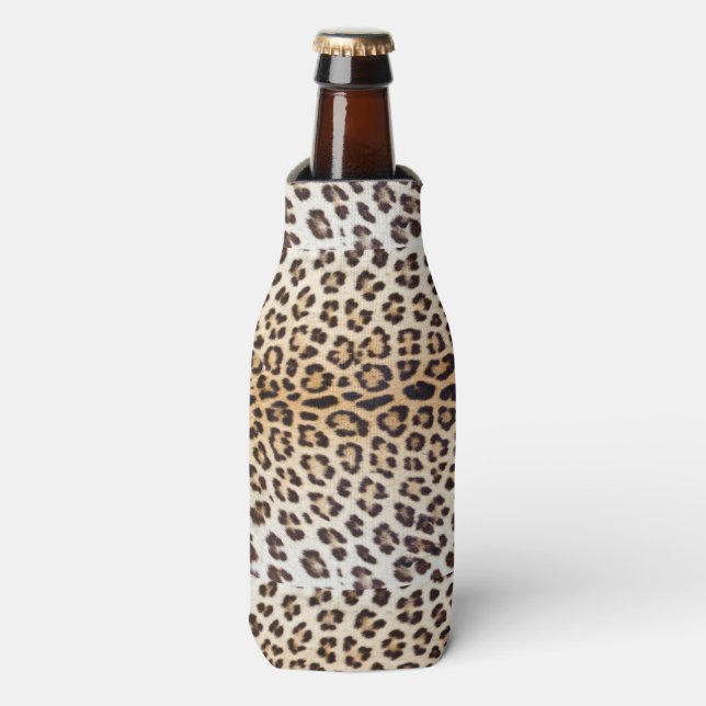 Enfriador De Botellas Cabello leopardo (Frente de la botella)
