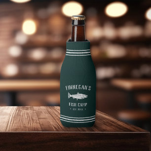Enfriador De Botellas Cabina de pesca Rustica Verde Hunter Personalizada