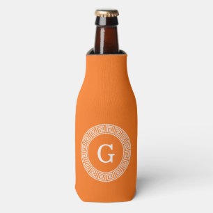 Enfriador De Botellas Calabaza Cuyo marco de la llave griega del marco d