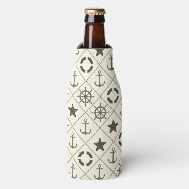 Enfriador De Botellas Caminata marina. (Frente de la botella)