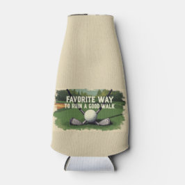 Enfriador De Botellas Camino Favorito Para Arruinar Un Buen Golf A Pie