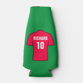 Enfriador De Botellas Camisas de fútbol en rojo