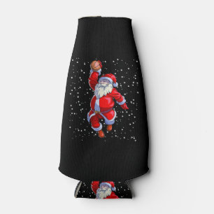 Enfriador De Botellas Camiseta de Navidad de Baloncesto Hombres Chicos B