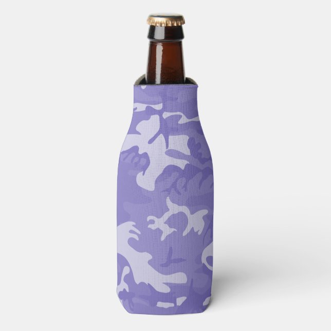 Enfriador De Botellas Camo Purple (Frente de la botella)