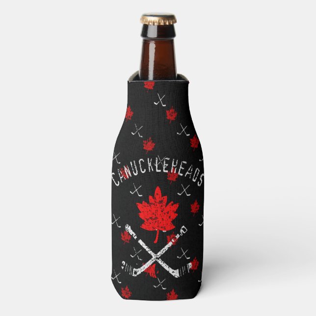 Enfriador De Botellas Canuckleheads (Frente de la botella)