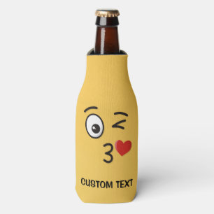 Enfriador De Botellas Cara lanzando un beso