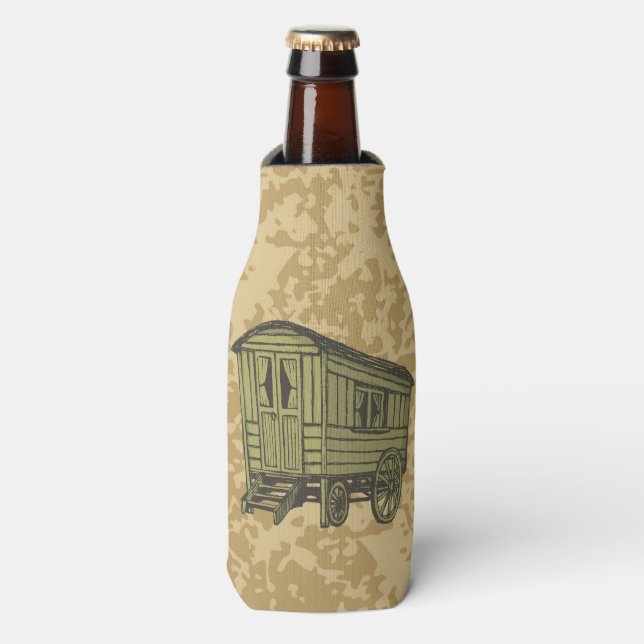 Enfriador De Botellas Caravana gitana (Frente de la botella)
