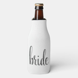 Enfriador De Botellas Carbón, guión de moda, acuarela gris