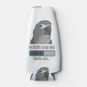 Enfriador De Botellas Cargando grises africanos