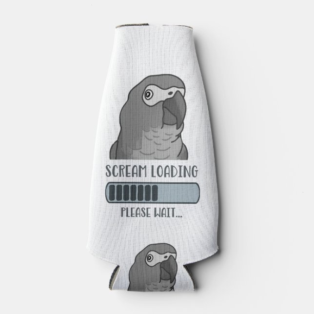 Enfriador De Botellas Cargando grises africanos (Anverso)