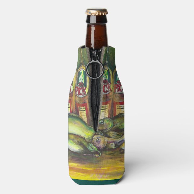 Enfriador De Botellas Carne de dulce (Reverso de la botella)