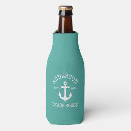 Enfriador De Botellas Casa de playa Nautical Anchor
